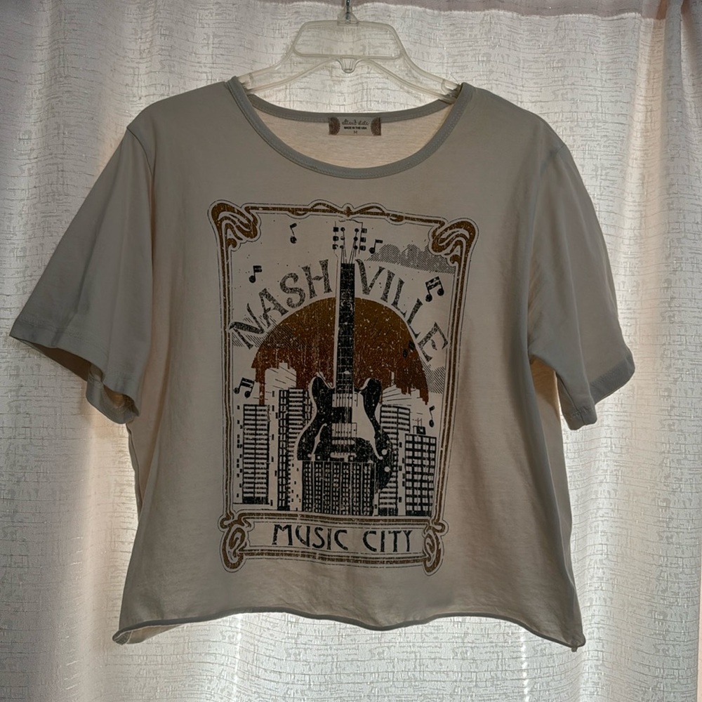 Nashville cropped t-shirt